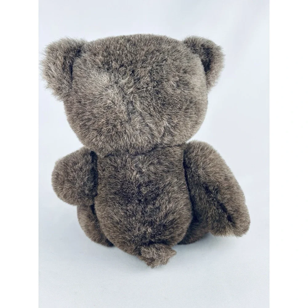 1986‎ Vintage Dakin Jointed Teddy Bear Brown Plush Furry Soft Stuffed Animal